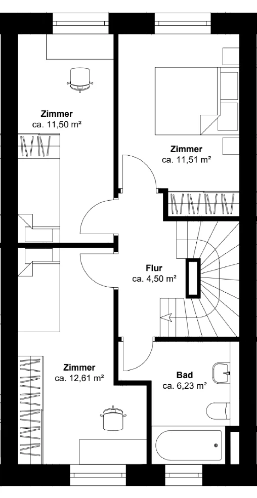 Grundriss Haus 2