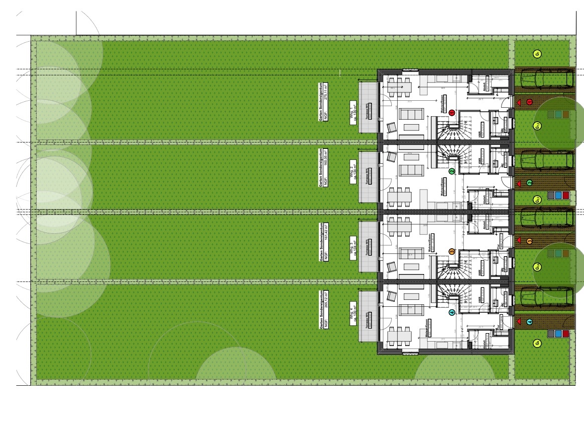 Frontansicht Wohnung 1